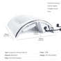 Nail Dust Collector Remover Fan Vacuum Cleaner 3 Fan Suction Manicure Machine V201-GAA1003WH8AU