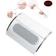 Nail Dust Collector Remover Fan Vacuum Cleaner 3 Fan Suction Manicure Machine V201-GAA1003WH8AU