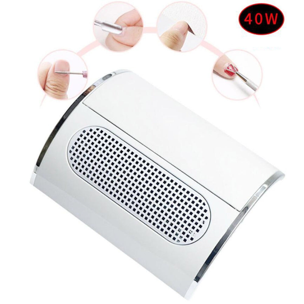 Nail Dust Collector Remover Fan Vacuum Cleaner 3 Fan Suction Manicure Machine V201-GAA1003WH8AU