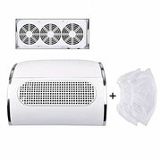 Nail Dust Collector Remover Fan Vacuum Cleaner 3 Fan Suction Manicure Machine V201-GAA1003WH8AU