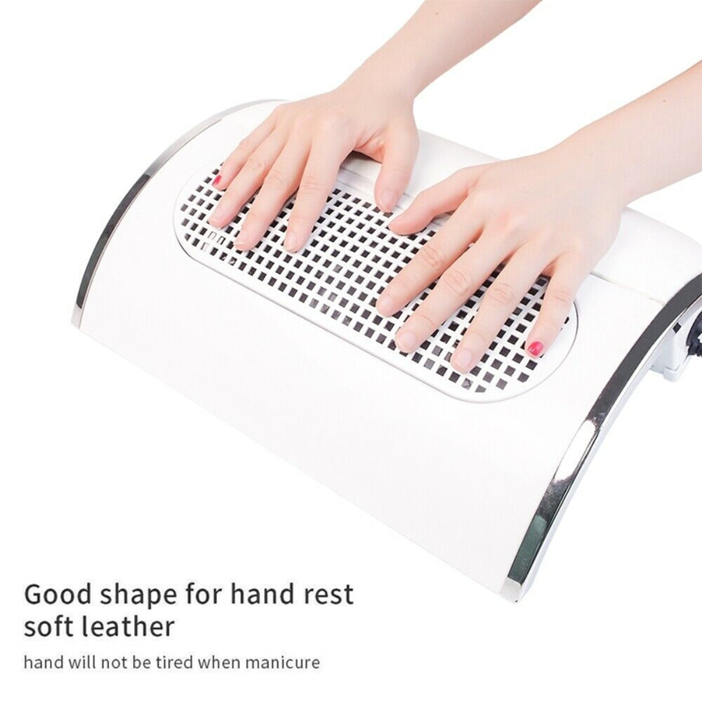 Nail Dust Collector Remover Fan Vacuum Cleaner 3 Fan Suction Manicure Machine V201-GAA1003WH8AU