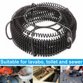 Plumber Drain Snake Pipe Metal Cleaner Pipeline Sewer 12M + 6 Drill Bit Tool DIY V201-GAA1206BL8AU