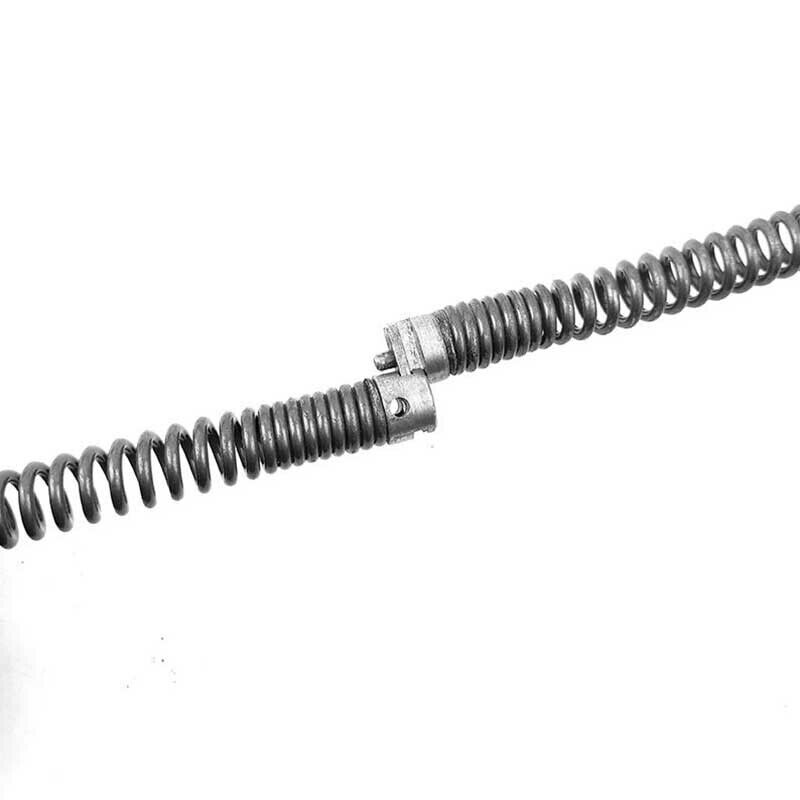 Plumber Drain Snake Pipe Metal Cleaner Pipeline Sewer 12M + 6 Drill Bit Tool DIY V201-GAA1206BL8AU