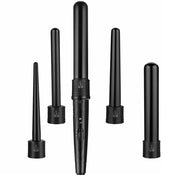 5 in 1 Hair Curler Wand Set Ceramic Styling Curling Iron Roller Barrel LED+Glove V201-GAA1902BL8AU