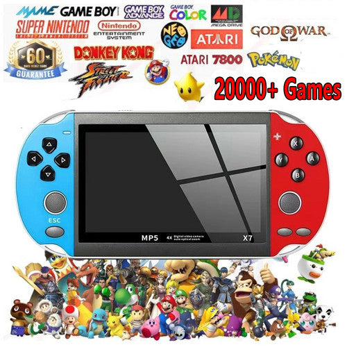 Built In 20000 Games HD Screen Handheld Game Classic Game Retro Console New V201-GAME0008BL8AU