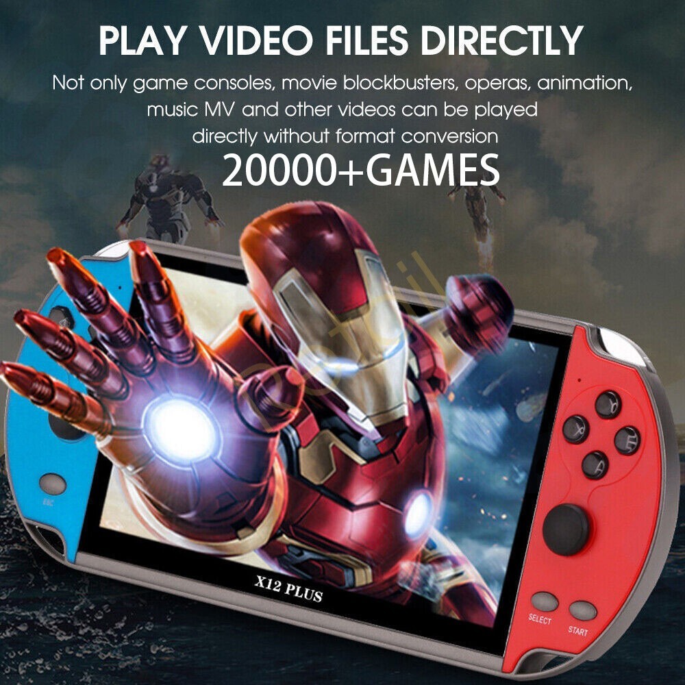 Built In 20000 Games HD Screen Handheld Game Classic Game Retro Console New V201-GAME0008BL8AU