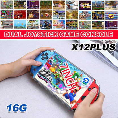 20000+ Retro Games 7 inch Handheld Game Consoles Portable Games Console X12 Plus V201-GAME0016BL8AU