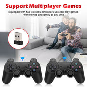 40000+ HD HDMI Pre-Loaded Retro Video Game Stick Console +2 Wireless Controller V201-GAME0128BL8AU