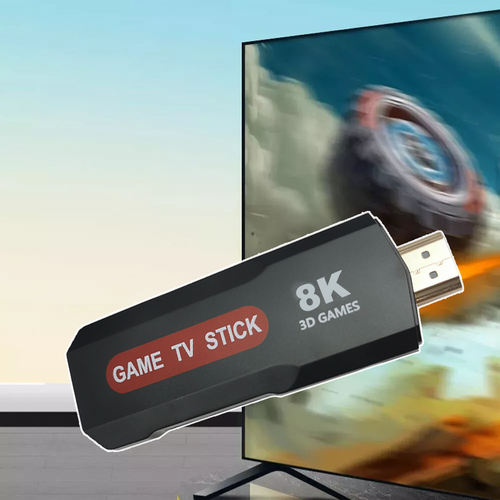 128GB 2025 NEW 8K HDMI Video Game Stick Console 55000+ 2 Wireless Controller V201-GAME0256BL8AU