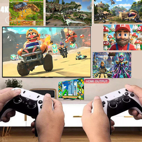 60000+ TV Video Game Stick Retro Gaming Console w/ 2 Wireless Controller 4K HDMI V201-GAME0256WH8AU
