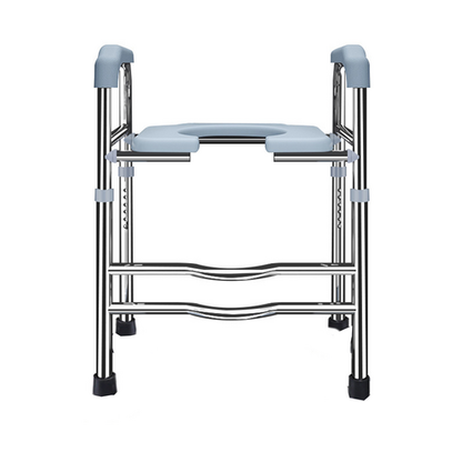 Upgrade 64-74cm Raised Toilet Seat Riser w/ Arms For Elderly Handicap Bathroom V201-GBA6474SI8AU