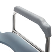 Upgrade 64-74cm Raised Toilet Seat Riser w/ Arms For Elderly Handicap Bathroom V201-GBA6474SI8AU