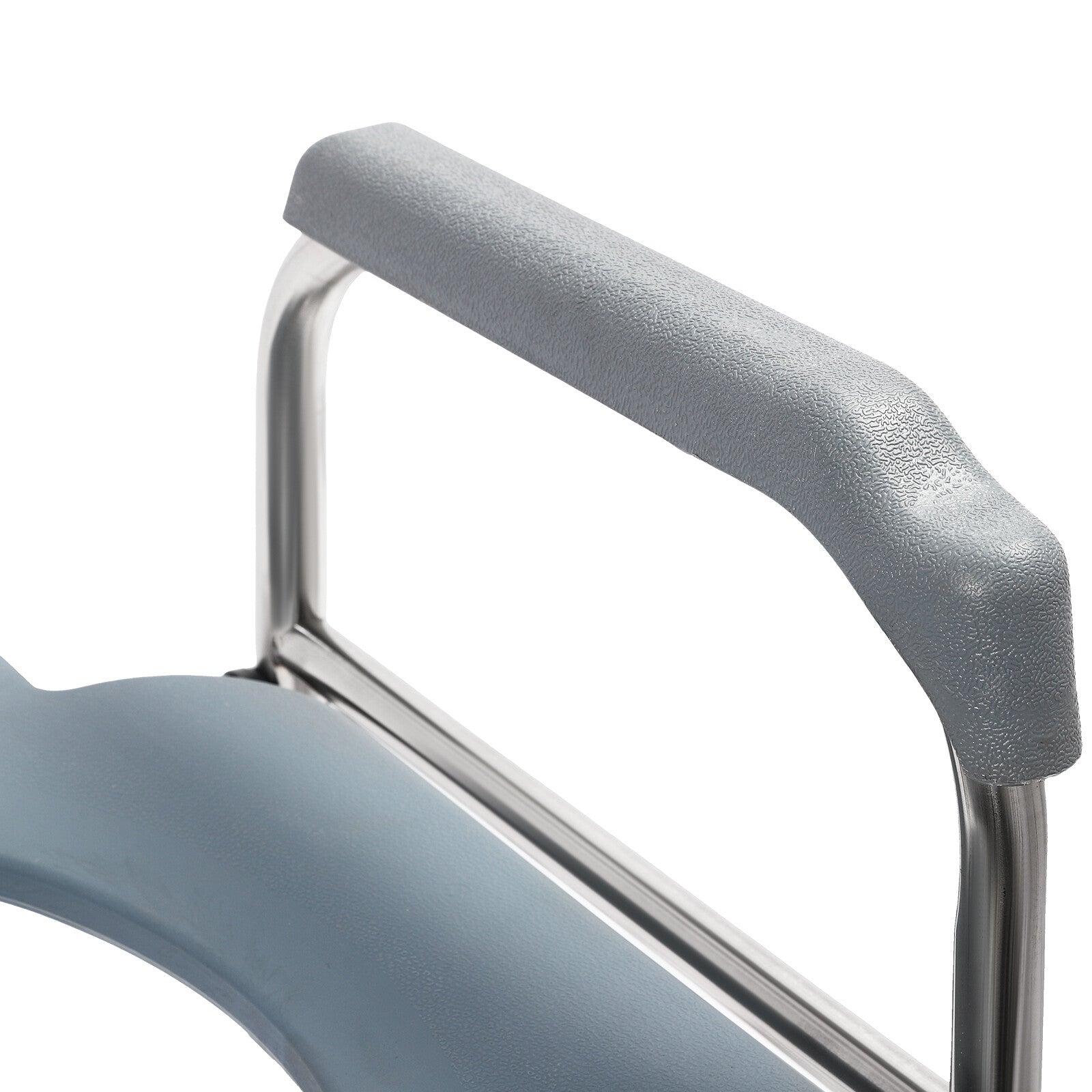 Upgrade 64-74cm Raised Toilet Seat Riser w/ Arms For Elderly Handicap Bathroom V201-GBA6474SI8AU