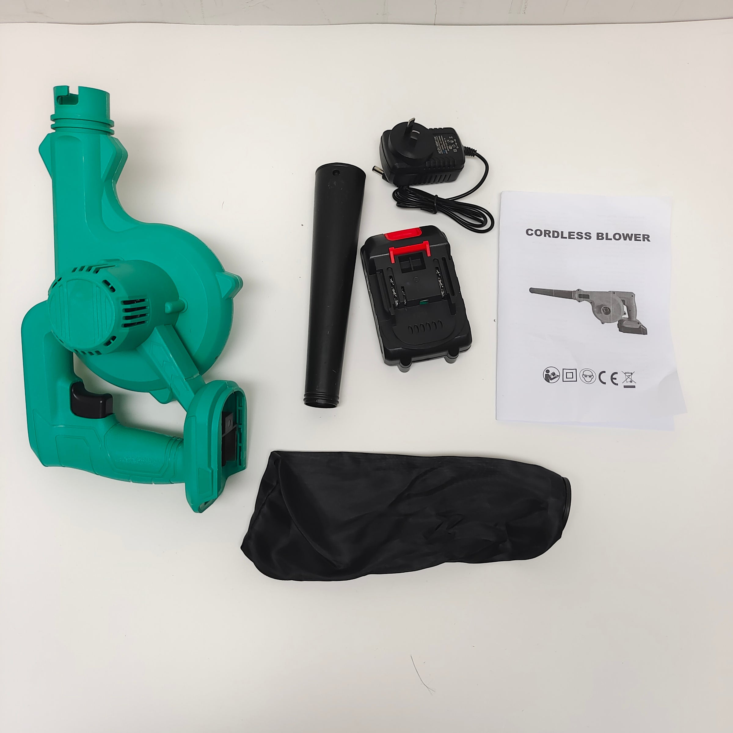 2-in-1 Cordless Electric Leaf Blower w/ 1 Battery Dust Remove Vacuum Cleaner Home Car V201-GFJ0001GR8AU