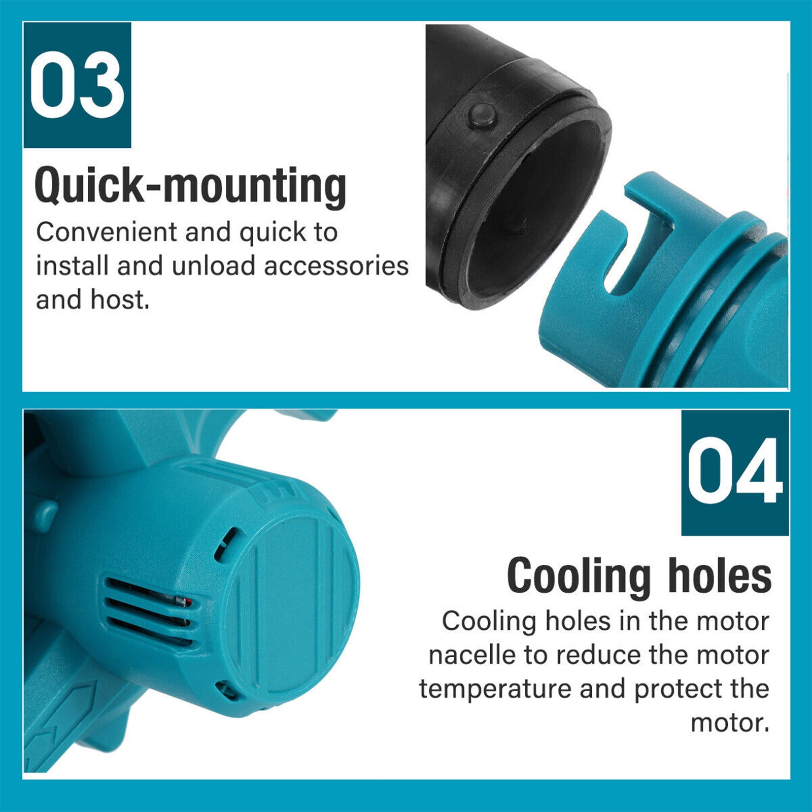 2-in-1 Cordless Electric Leaf Blower w/ 1 Battery Dust Remove Vacuum Cleaner Home Car V201-GFJ0001GR8AU