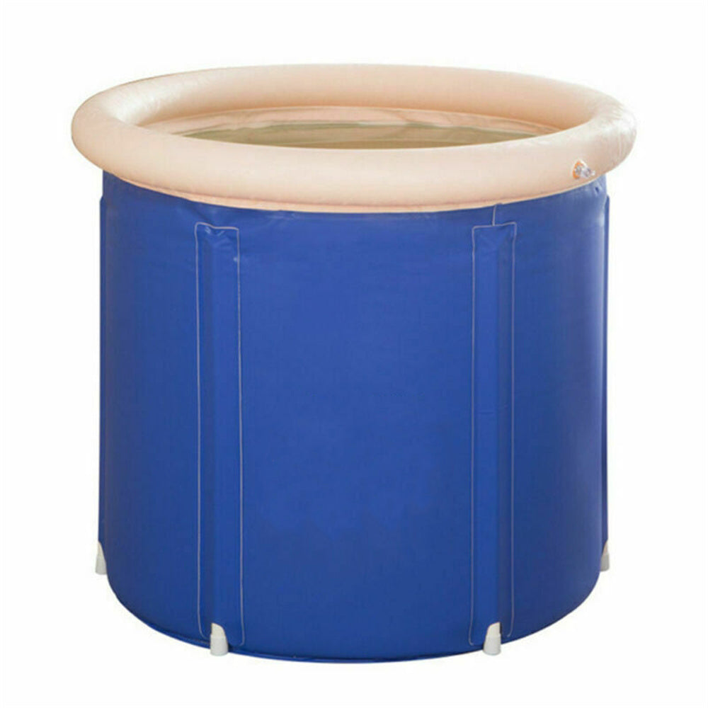 Portable Bathtub Bath Tub Folding Bathtub Portable PVC Water Tub Spa Bath Tub V201-HB001DB-AU