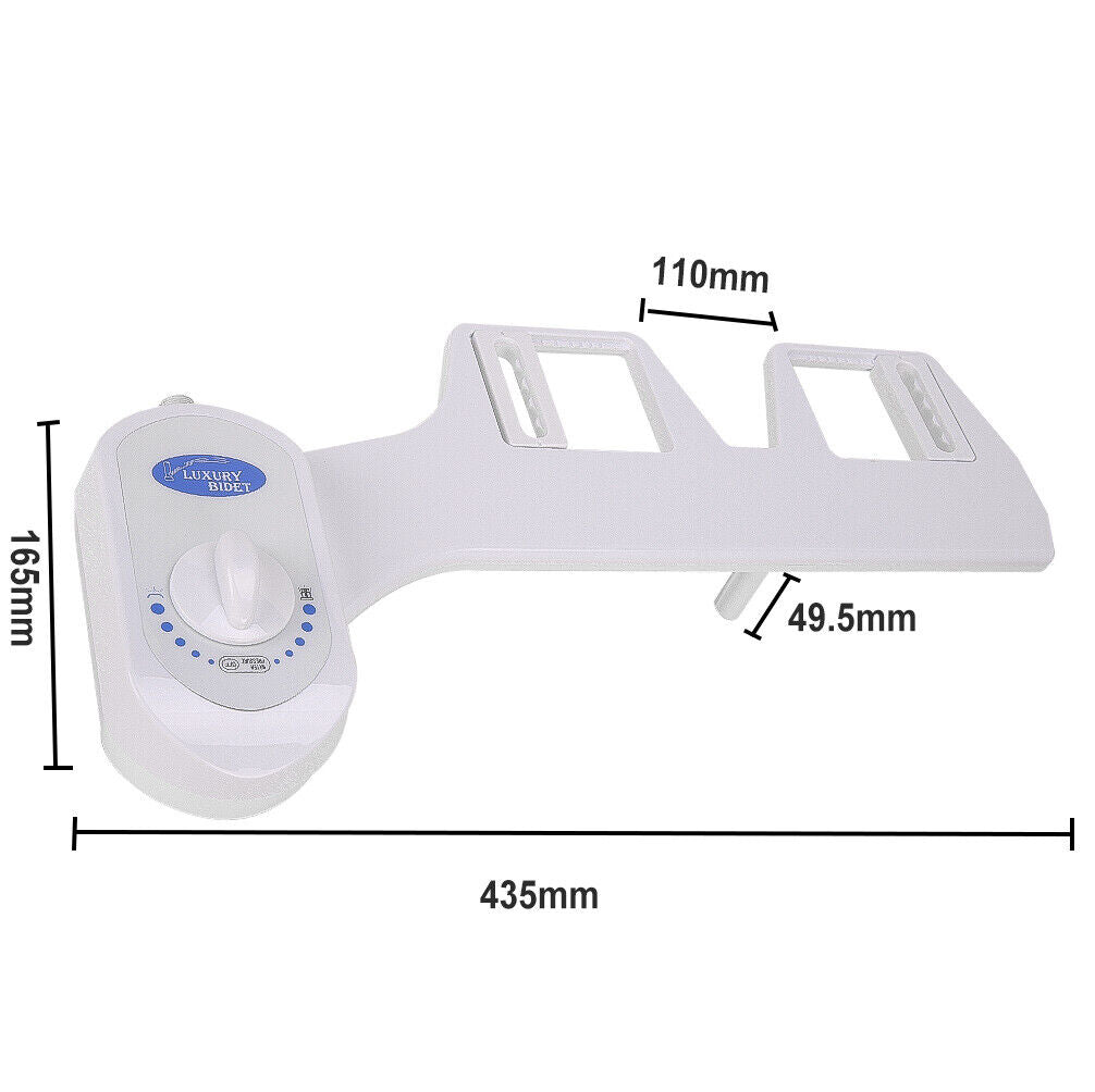 Hygiene Toilet Bidet Seat Bidet Sprayer Water Wash Clean Unisex Toilet Washer AU V201-HB04BL-AU