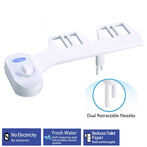 Hygiene Toilet Bidet Seat Bidet Sprayer Water Wash Clean Unisex Toilet Washer AU V201-HB04BL-AU