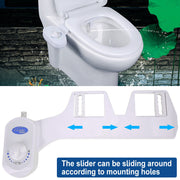 Hygiene Toilet Bidet Seat Bidet Sprayer Water Wash Clean Unisex Toilet Washer AU V201-HB04BL-AU