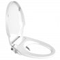 Non Electric Bidet Toilet Seat O Cover Bathroom Dual Nozzle Spray Water Wash V201-HB04OWH-AU