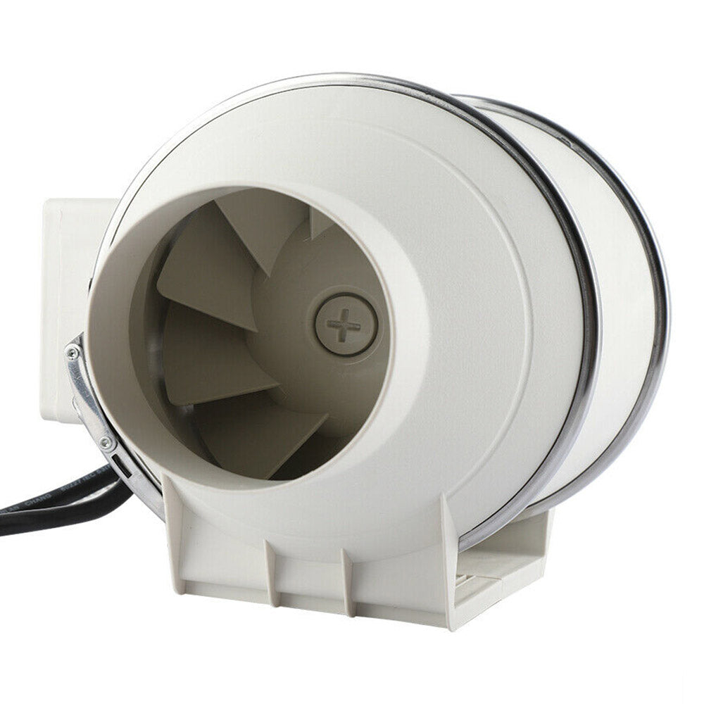 4'' Extractor Fan Duct Hydroponic Inline Exhaust Vent Industrial V201-HBZ0110WH8AU