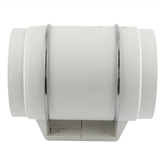 8" Inch Silent Extractor Fan Duct Hydroponic Inline Exhaust Vent Industrial V201-HBZ0112WH8AU