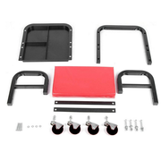 Padded Rolling Creeper Garage Mechanics Roller Seat Stool Chair with Tool Tray V201-HBZ0500RE8AU