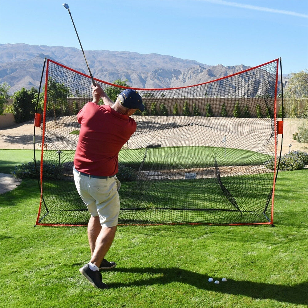 3M Huge Golf Practice Net Portable Hitting Swing Training Net Outdoor +Carry Bag V201-HBZ1073BL8AU