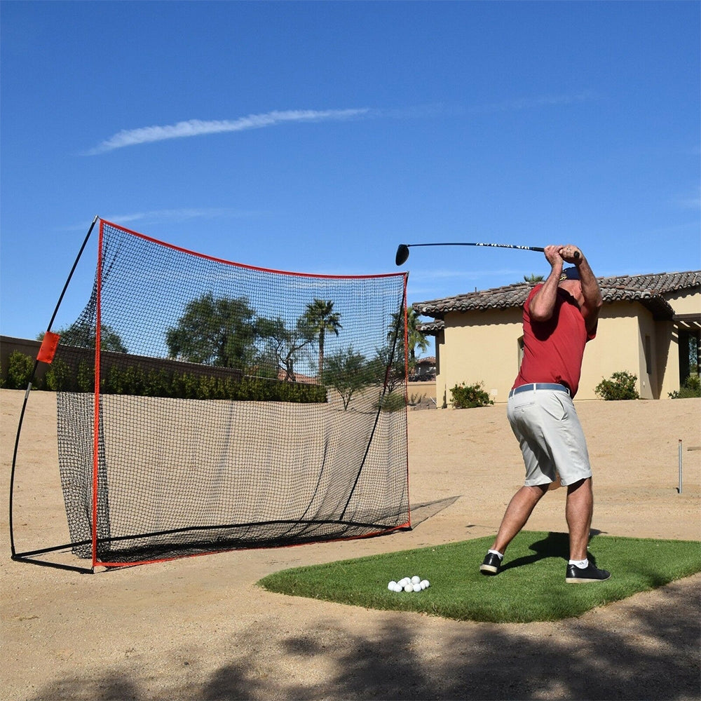 3M Huge Golf Practice Net Portable Hitting Swing Training Net Outdoor +Carry Bag V201-HBZ1073BL8AU