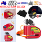 Motorcycle Alarm Disc Lock Motor Bike Brake Security Electric Rotor Bike Lock RED V201-HBZ1110RE8AU