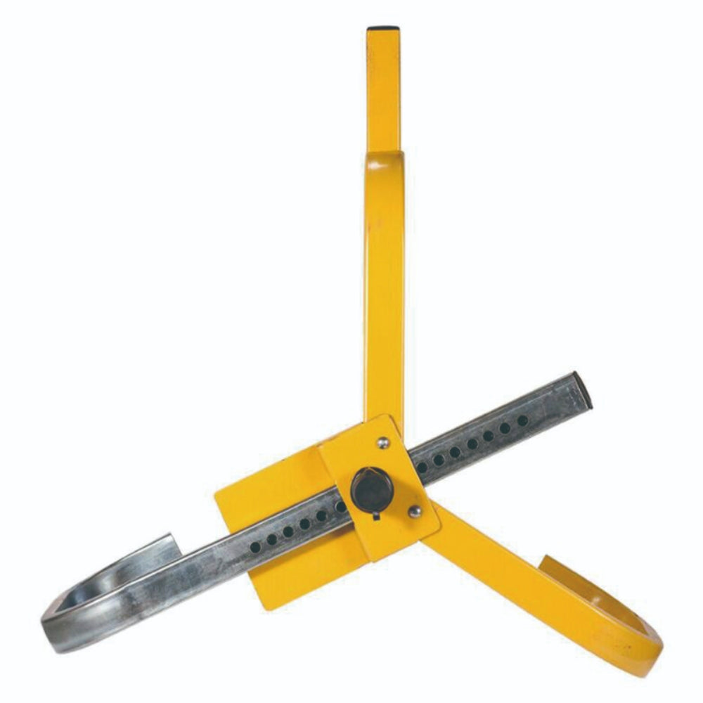 Heavy Duty Wheel Lock Clamp Anti-theft Vehicle Caravan Security 13''-15'' Wheel V201-HBZ1113YL8AU