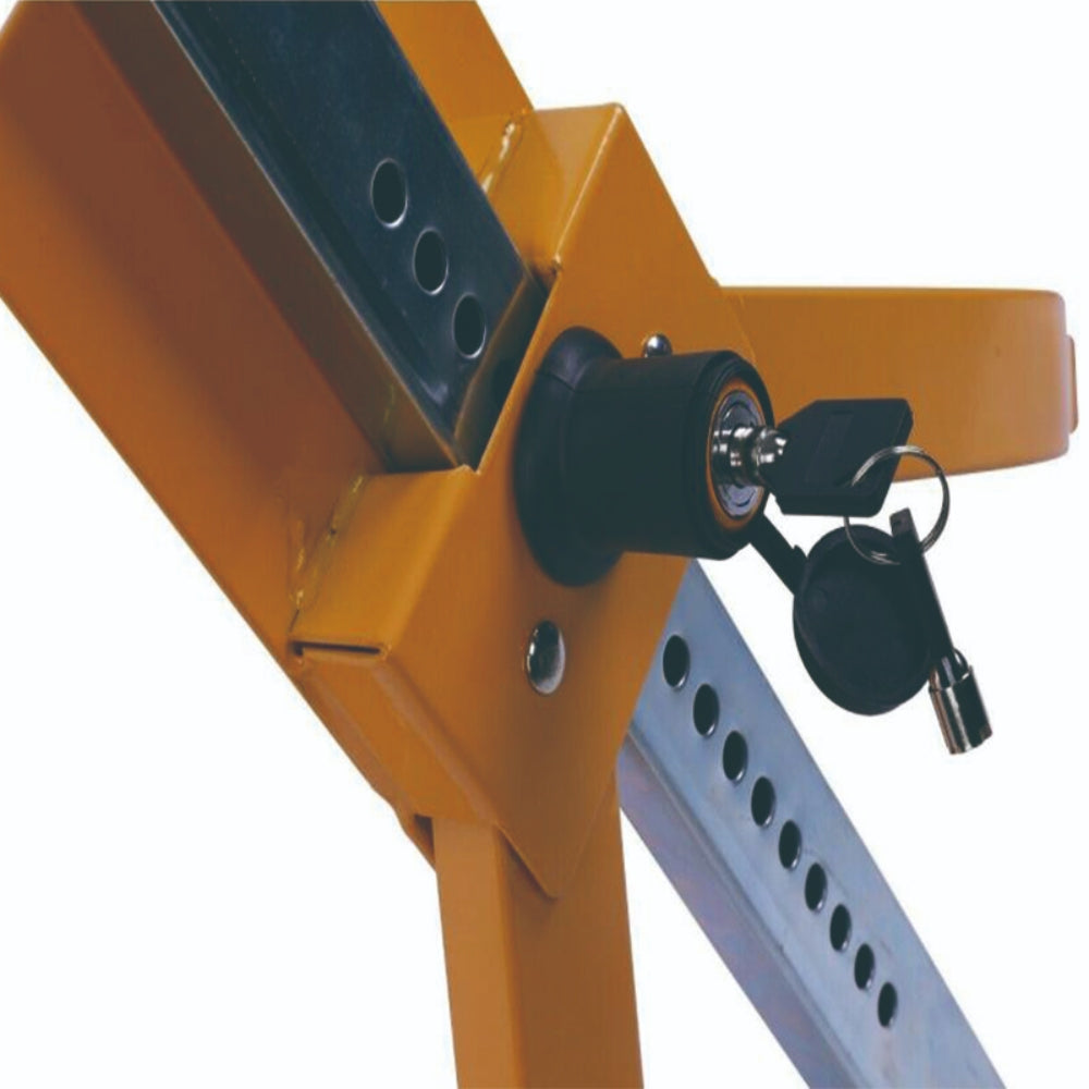Heavy Duty Wheel Lock Clamp Anti-theft Vehicle Caravan Security 13''-15'' Wheel V201-HBZ1113YL8AU