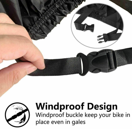 Heavy Duty Waterproof Bicycle Bike Cover Cycle Outdoor UV Protection V201-HBZ1122RW8AU