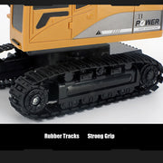 1:24 RC Digger Remote Control Excavator Construction Truck Vehicle RC Toys 6CH V201-HBZ1246YL8AU