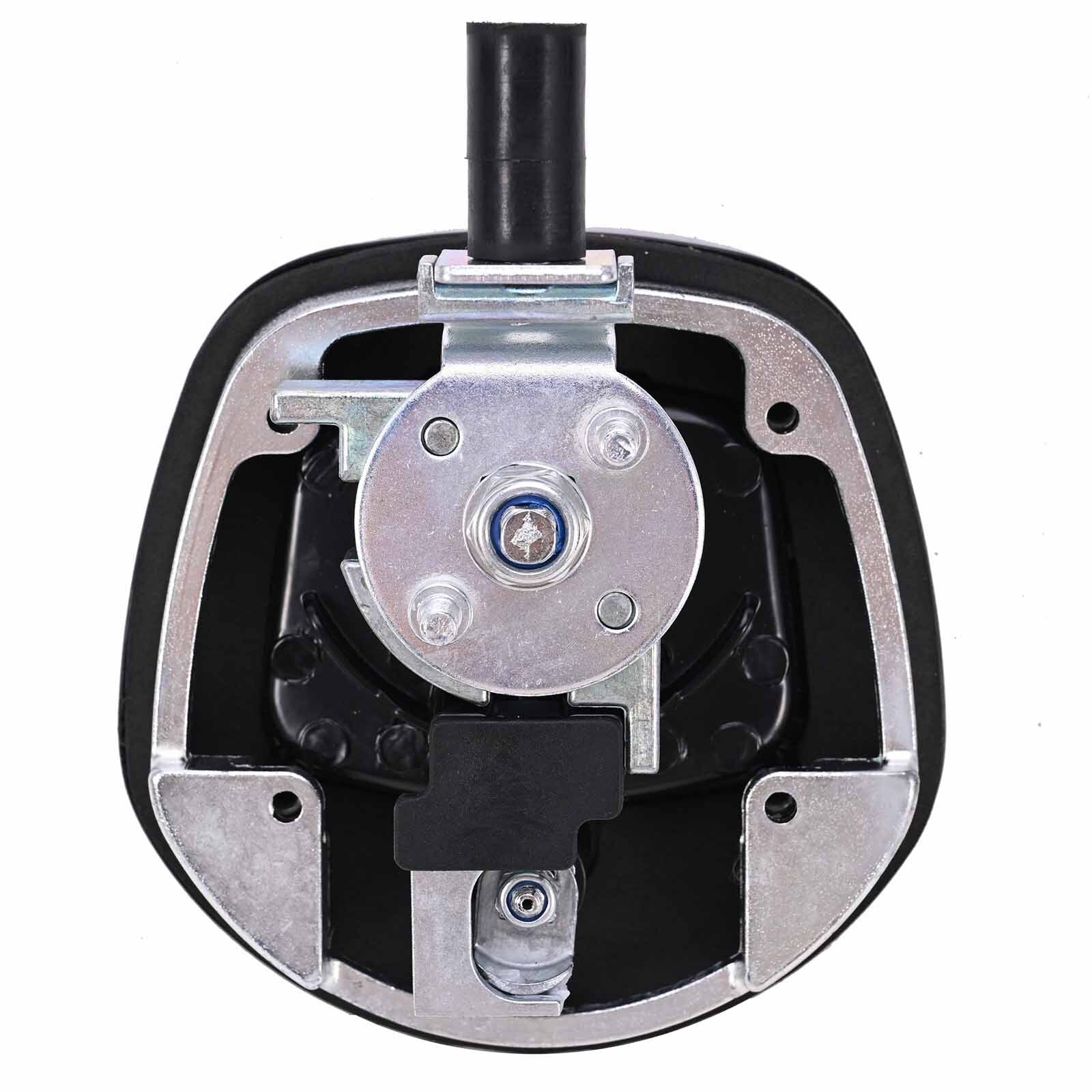 Black Power Operated Central Locking Handle Whale Tail Lock Recessed Folding 12V V201-HBZ1390BL8AU