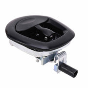 Black Power Operated Central Locking Handle Whale Tail Lock Recessed Folding 12V V201-HBZ1390BL8AU