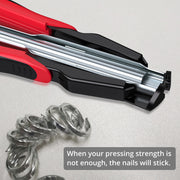 Hog Ring Gun C Clip Auto Feed Nailer Pliers+2500pcs Galvanised Steel Hogring Set V201-HBZ2500RE8AU