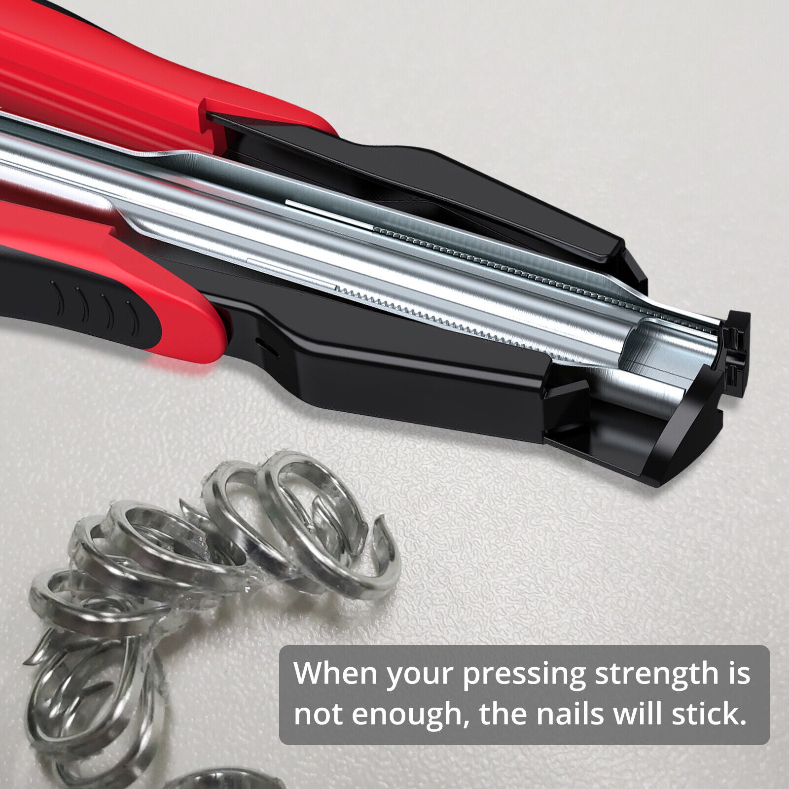 Hog Ring Gun C Clip Auto Feed Nailer Pliers+2500pcs Galvanised Steel Hogring Set V201-HBZ2500RE8AU