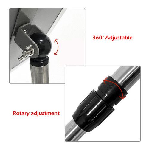 A3 Floor Poster Stand Foyer Pedestal Sign Holder Business Menu Display Stand V201-HBZ3809BL8AU