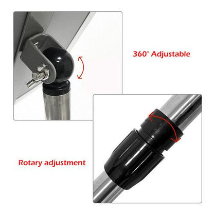 A3 Floor Poster Stand Foyer Pedestal Sign Holder Business Menu Display Stand V201-HBZ3809BL8AU
