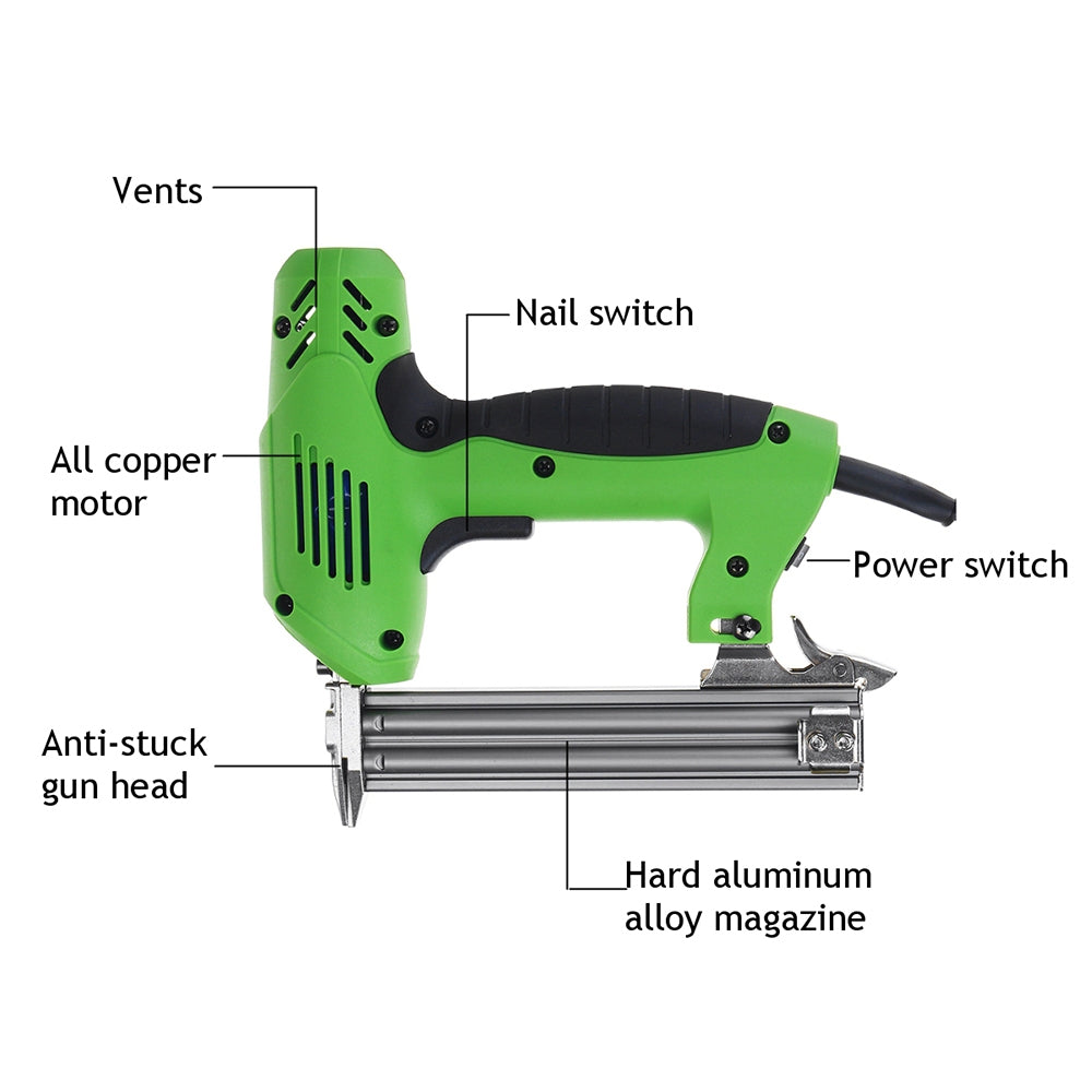 Electric nail Gun Straight Nail Nailer Framing Heavy Duty Woodworking nail Gun V201-HBZ4000SI8AU