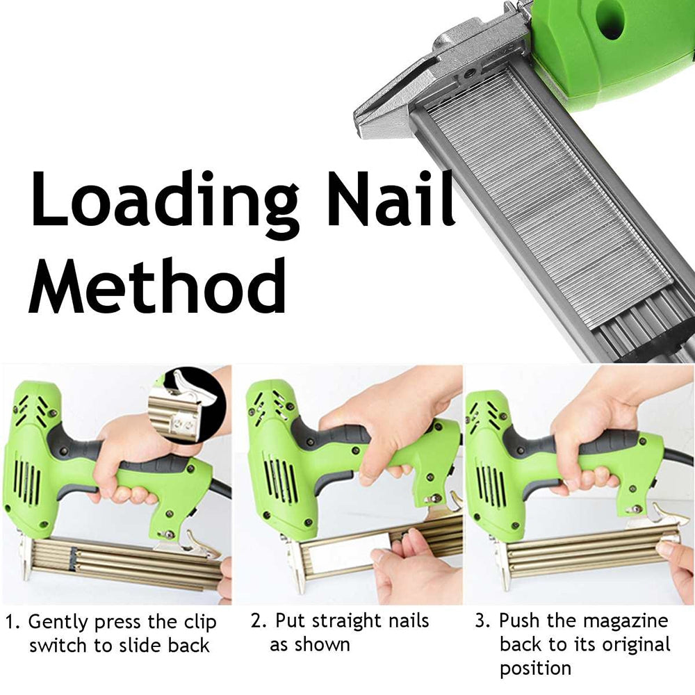 Electric nail Gun Straight Nail Nailer Framing Heavy Duty Woodworking nail Gun V201-HBZ4000SI8AU