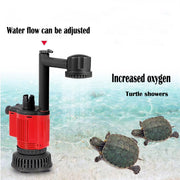 Aquarium Electric Siphon Pump Vacuum Cleaner Fish Tank Clean Water Change Gravel V201-HLYG001-BLACK