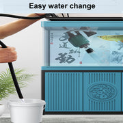2000L/H 36W Aquarium Tool Electric Fish Tank Pump Water Changer Sand Washer AU V201-HLYG002-BLACK