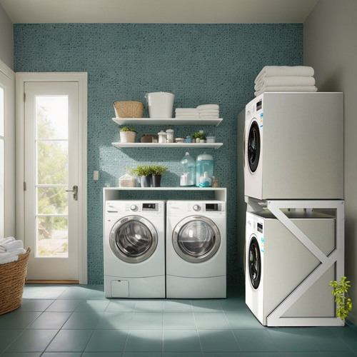 Fits all front-loading washers Fixed-height Drying machine stand V4.0 Machine AU V201-HOLD6077WH8AUB