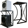 ORIGINAL Dryer Stand Maxi: Portable Dryer Rack Heavy Duty Steel Capacity Black for Washer/Dryer/Mini Fridge V201-HOLD6079BL8AU