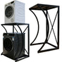 ORIGINAL Dryer Stand Maxi: Portable Dryer Rack Heavy Duty Steel Capacity Black for Washer/Dryer/Mini Fridge V201-HOLD6079BL8AU