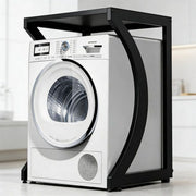 ORIGINAL Dryer Stand Maxi: Portable Dryer Rack Heavy Duty Steel Capacity Black for Washer/Dryer/Mini Fridge V201-HOLD6079BL8AU