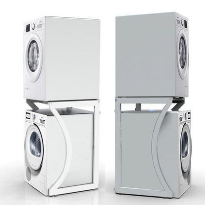 ORIGINAL Dryer Stand Maxi: Portable Dryer Rack Heavy Duty Steel Capacity white for Washer/Dryer/Mini Fridge V201-HOLD6079WH8AU