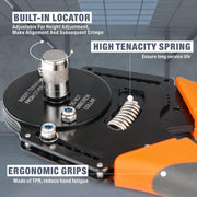 DT20 Crimper 4 Way Indent,8 Impression iCrimp Closed Barrel Type Deutsch Crimper V201-IWD0020BL8AU
